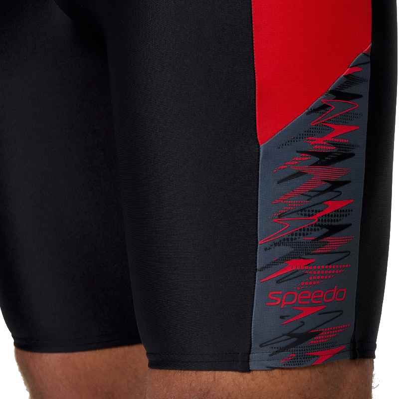 Плавки чоловічі DIVE JAMMER BLK/RED