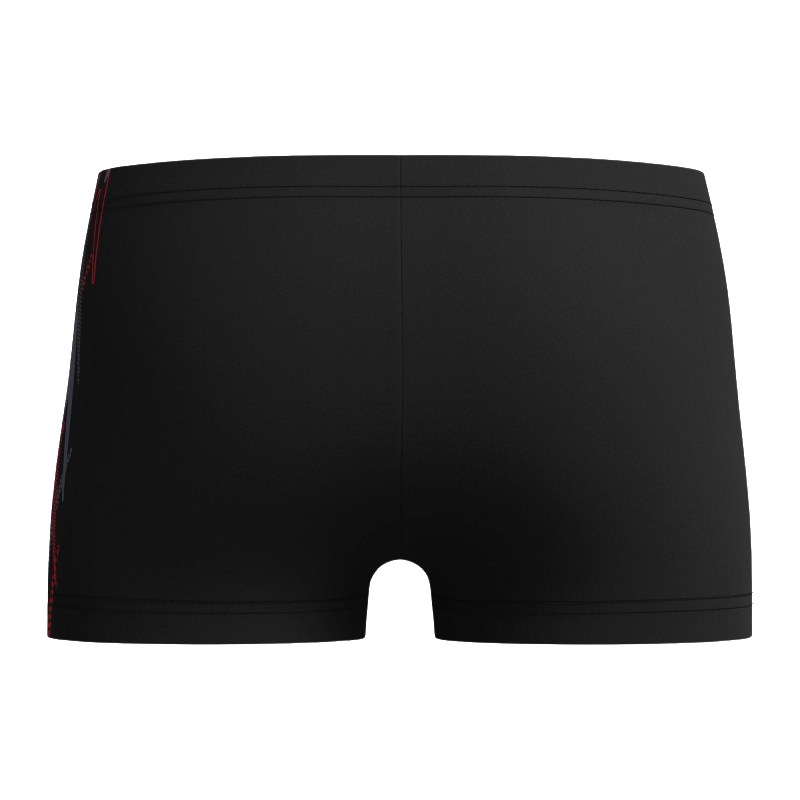 Плавки дитячі BOYS PLASTISOL PLACEMENT AQUASHT BLK/RED