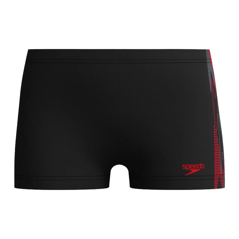 Плавки дитячі BOYS PLASTISOL PLACEMENT AQUASHT BLK/RED
