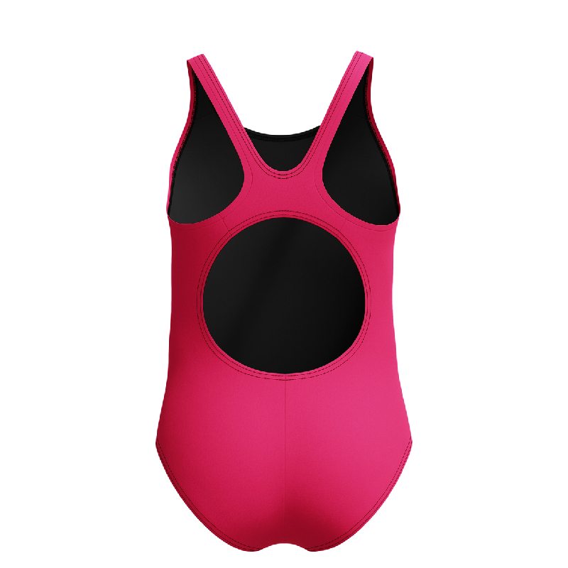 Купальник дитячий Duo Logo Placement Muscleback Margarita Pink/Mayan Blue