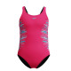 Купальник дитячий Duo Logo Placement Muscleback Margarita Pink/Mayan Blue