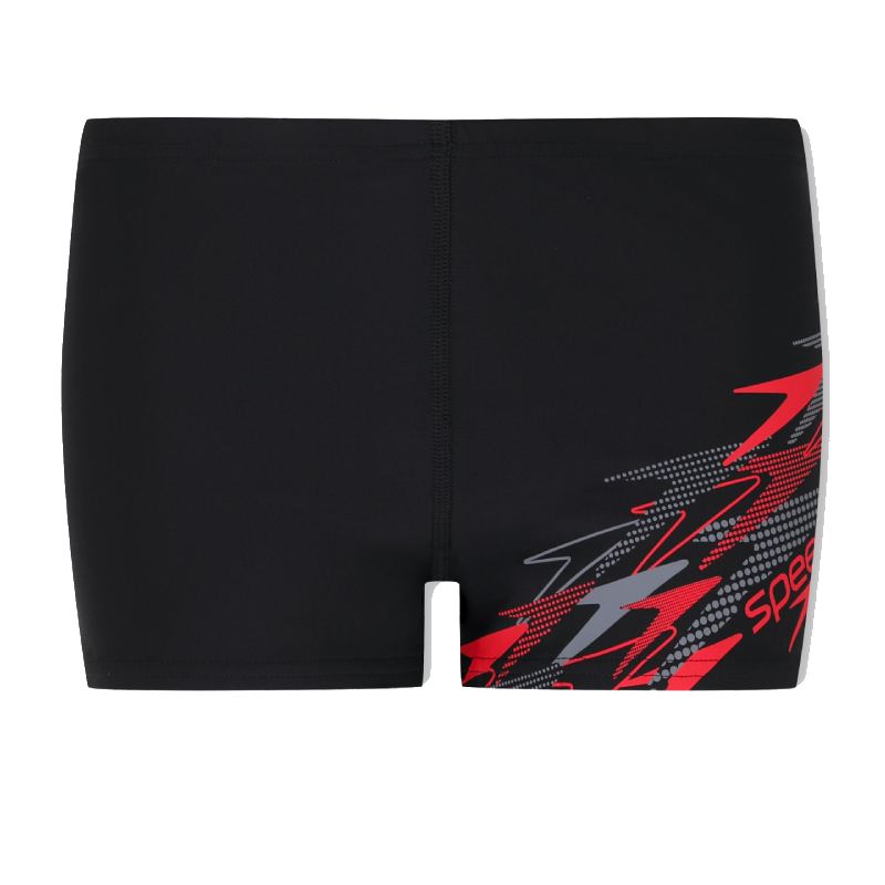 Плавки дитячі MEDLEY LOGO AQUASHORT BLK/RED