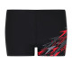 Плавки дитячі MEDLEY LOGO AQUASHORT BLK/RED