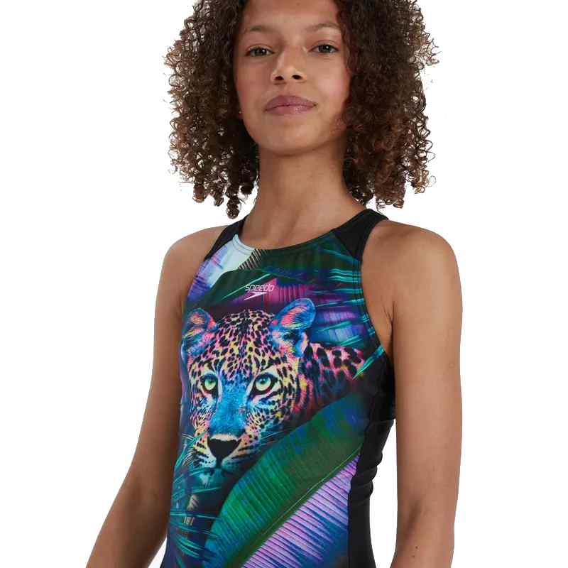 Купальник дитячий DIGI PLMT PSBK JF BLACK/PURPLE