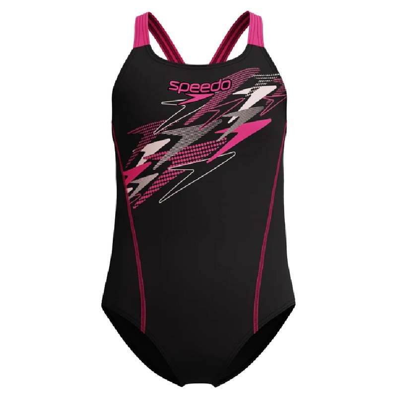 Купальник дитячий Medley Logo Medalist Anthracite/Margarita Pink