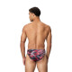 Плавки чоловічі HYPERBOOM PRINT BRIEF 2.5" BLK/RED