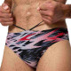 Плавки чоловічі HYPERBOOM PRINT BRIEF 2.5" BLK/RED